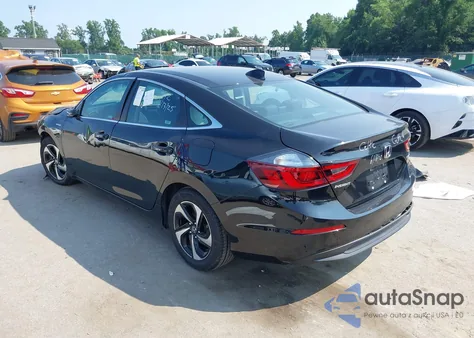2022 Honda Insight Ex from USA, damaged, VIN 19XZE4F54NE012542